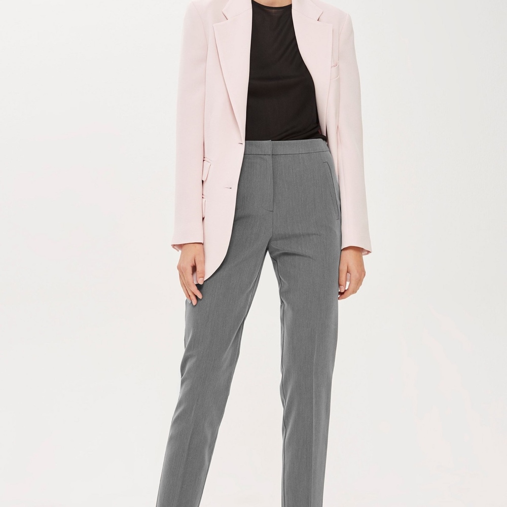 High-waisted Topshop Cigarette Trousers